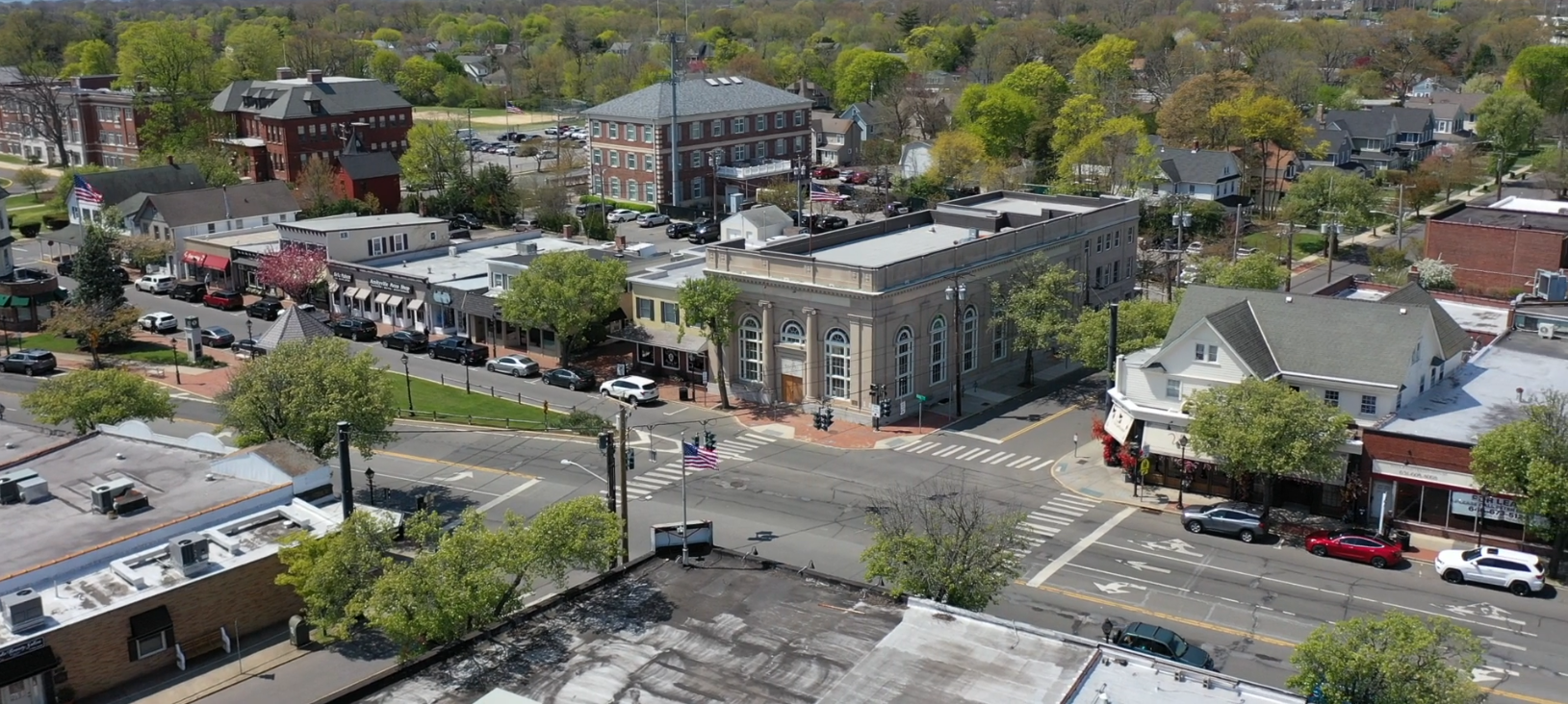 Click here to see the drone video of Amityville