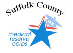 Graphic Medical Reserve Corps Logo - Go to the Suffolk County MRC web page