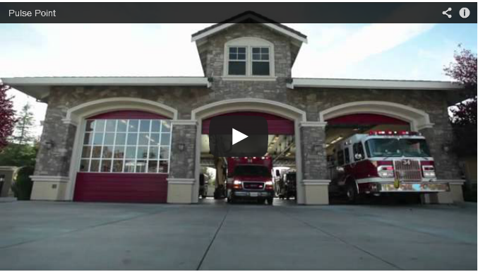 Click here to view a video that describes Pulse Point Image of a Fire Department - Click here to view a video that describes Pulse Point