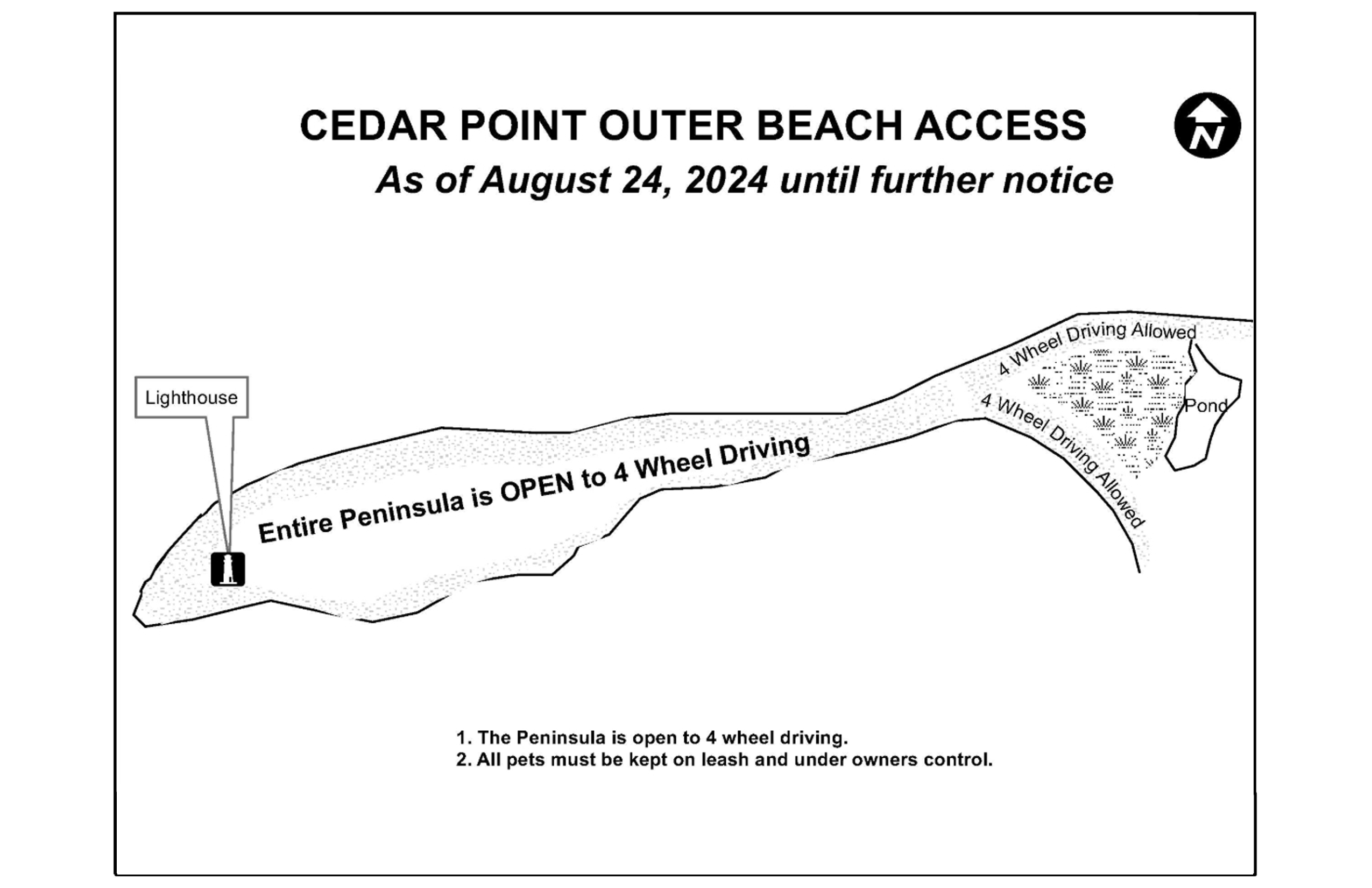 Cedar Point map