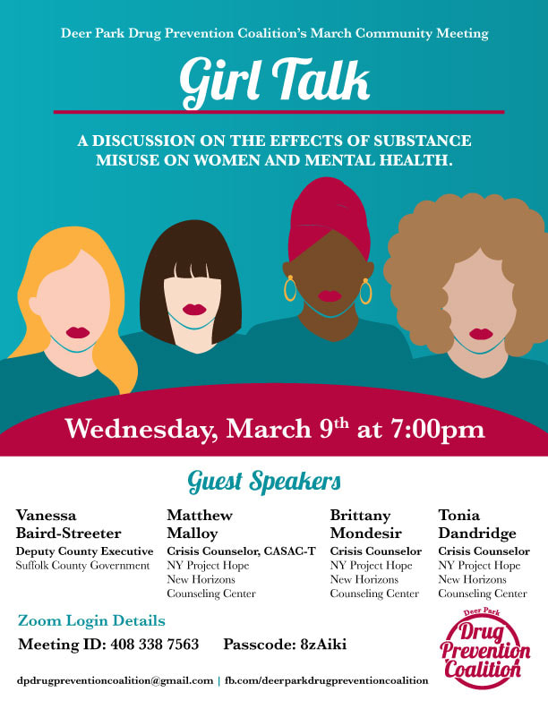 flyer for Girl Talk meeting