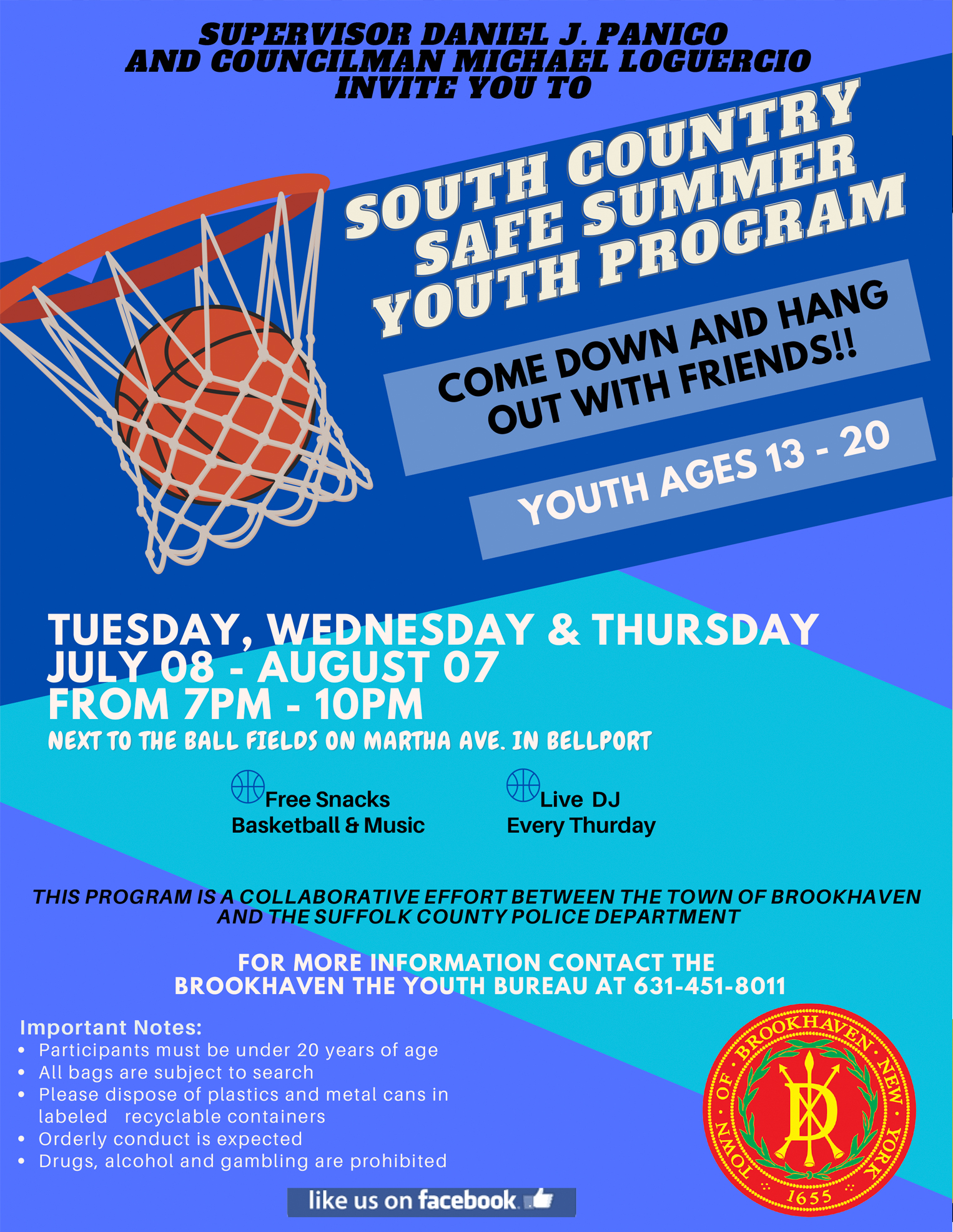 2025 Martha Ave. Park Safe Summer