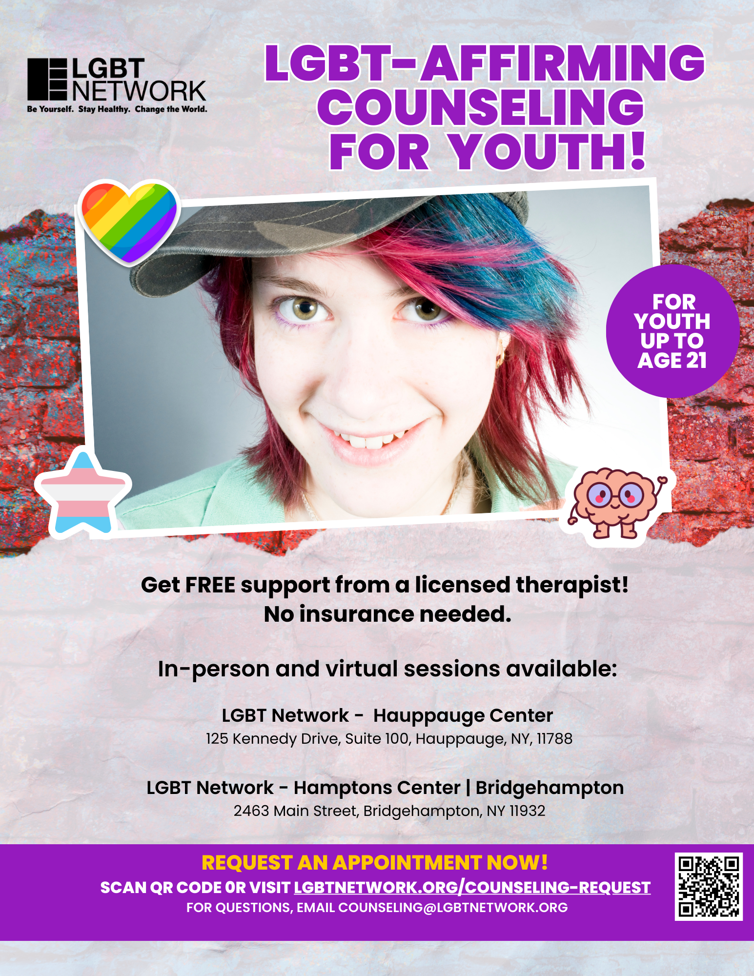 LGBT Network Youth Counseling